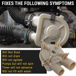 Seentech 3363394 Washer Drain Pump Replacement