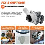 Washer Drain Pump for Whirlpool Kenmore Maytag