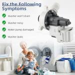 W10919003 Washer Drain Pump for Whirlpool and More