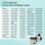 Washer Drain Pump Assembly for Whirlpool and More