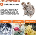 Washer Drain Pump Replacement for Whirlpool Kenmore