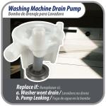 Whirlpool Washing Machine Drain Pump Replacement