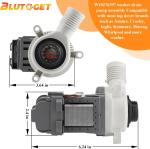 W10276397 Washer Drain Pump for Whirlpool, Kenmore