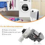 W10276397 Washer Drain Pump for Whirlpool, Kenmore