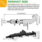 Techecook Washer Door Lock Switch for Kenmore, Samsung