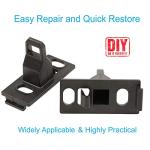 2 Pack Washer Door Catch for Whirlpool Kenmore
