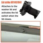 Maytag Whirlpool Washer Lid Lock Replacement Parts (2-Pack)