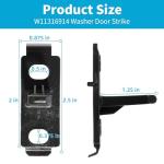 Whirlpool Washer Door Strike W11316914 Replacement Part