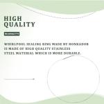 Honkador W10902779 Boot Seal Retaining Ring