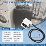 Washer Lid Lock Assembly for Whirlpool and Maytag