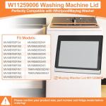 Washer Lid Replacement for Whirlpool and Maytag