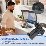 2-Pack W11457841 Washer Door Strike for Whirlpool