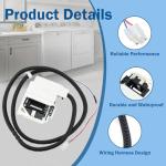 Washer Lid Lock Assembly for Whirlpool and Maytag