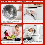 W10404050 Washing Machine Lid Lock Latch Assembly