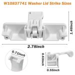 Whirlpool Kenmore Amana Maytag Washer Lid Lock