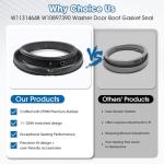 Washer Door Boot Gasket Seal for Whirlpool Models