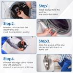 Washer Door Boot Gasket Seal for Whirlpool Models