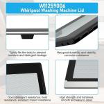 Washer Lid Assembly for Whirlpool Maytag W11259006