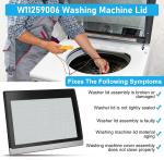Washer Lid Assembly for Whirlpool Maytag W11259006