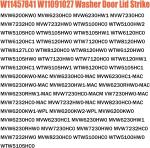 Maytag Washer Lid Lock and Whirlpool Door Latch