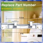 Front Loader Dryer Door Hinge for Whirlpool Maytag