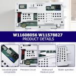 Washing Machine Control Board for Whirlpool & Crosley