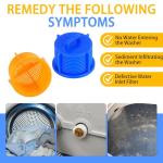 4-Pack Water Filter Screen for LG & Whirlpool Washers