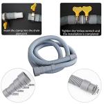 10ft Washing Machine Drain Hose with Clamp