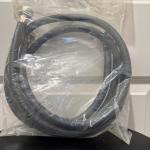 6-Foot Black Rubber Washing Machine Hoses W10254449