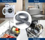 6.5ft Universal Washing Machine Drain Hose Extension