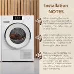 Pilida W10435302 Tub Shaft & Bearing for Whirlpool