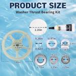 Washer Thrust Bearing Kit - Fits Many Brands