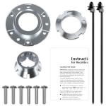 All-Metal Washing Machine Drum Mounting Hub Replacement