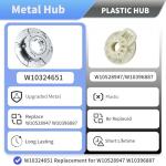 All-Metal Washing Machine Drum Mounting Hub Replacement