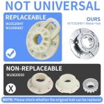 All-Metal Washing Machine Drum Mounting Hub Replacement