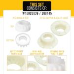 Washer Hub Kit W10820039 for Whirlpool & Kenmore
