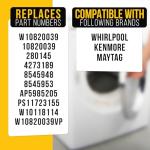 Washer Hub Kit W10820039 for Whirlpool & Kenmore