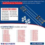 Washer Suspension Rod Kit for Whirlpool Machines