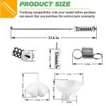 W10780048 Suspension Rods & W10400895 Springs Set