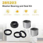 Washer Bearing Seal Kit 285203 for Multiple Brands