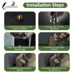 Top Load Washer Mounting Stem and Bearing Kit