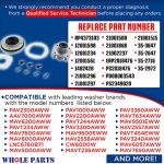 Washer Tub Seal and Bearing Kit W10219156