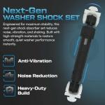 Whirlpool Maytag Kenmore Washer Shock Absorber - 4 Pack