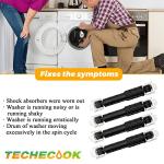 Washer Shock Absorber 4-Pack for Kenmore Whirlpool