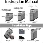 Anti Vibration Pads for Washing Machines - 4 Pack