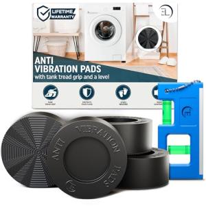 Washing Machine Anti Vibration Pads - 4 Pack