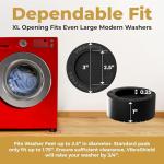 Anti Vibration Pads for Washing Machine - 4 Pack