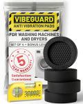 VIBEGUARD Anti Vibration Pads for Washers - 4 Pack
