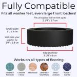 VIBEGUARD Anti Vibration Pads for Washers - 4 Pack