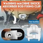 6-Pack Washing Machine Shock Absorber Clips